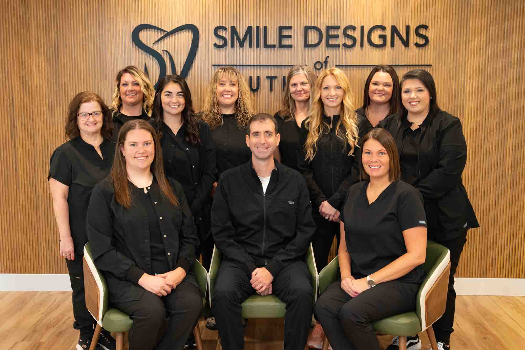 Dr. Ben McDonald and the Smile Designs of Southern Ohio team